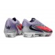 Zapatos de Fútbol Nike Phantom 6 Low Elite FG Rojo Blanco Lila
