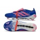 Bota de Fútbol adidas Predator 26 Elite FT FG Azul Carrera Explosión Rosa