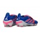 Bota de Fútbol adidas Predator 26 Elite FT FG Azul Carrera Explosión Rosa