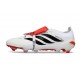 Bota de Fútbol adidas Predator 26 Elite FT FG Blanco Rojo Negro