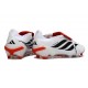 Bota de Fútbol adidas Predator 26 Elite FT FG Blanco Rojo Negro