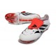 Bota de Fútbol adidas Predator 26 Elite FT FG Blanco Rojo Negro