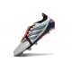 Bota de Fútbol adidas Predator 26 Elite FT FG Gris Negro Rojo