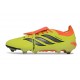 Bota de Fútbol adidas Predator 26 Elite FT FG Amarillo Rojo Negro