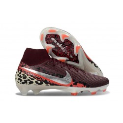 Zapatillas Nike Zoom Mercurial Superfly X Elite FG Purpúrea Plateada