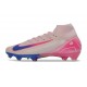 Zapatillas Nike Zoom Mercurial Superfly X Elite FG Rosa Azul