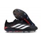Botas y Zapatillas de Fútbol adidas Predator 26 Elite FG Negro Blanco Rojo