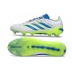 Botas y Zapatillas de Fútbol adidas Predator 26 Elite FG Blanco Azul