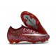 Nike Mercurial Vapor 16 Elite FG Botas de Fútbol Rojo Plateado