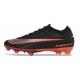 Nike Mercurial Vapor 16 Elite FG Botas de Fútbol Negro Rojo