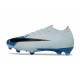 Nike Mercurial Vapor 16 Elite FG Botas de Fútbol Blanco Azul Negro