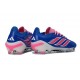 Botas y Zapatillas de Fútbol adidas Predator 26 Elite FG Azul Rosa