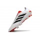 Botas y Zapatillas de Fútbol adidas Predator 26 Elite FG Blanco Negro Rojo