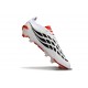 Botas y Zapatillas de Fútbol adidas Predator 26 Elite FG Blanco Negro Rojo