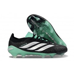 Botas y Zapatillas de Fútbol adidas Predator 26 Elite FG Negro Verde Blanco