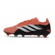 Tacos de Futbol adidas Predator Elite L FG Naranja Blanco Negro