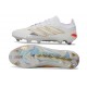 Tacos de Futbol adidas Predator Elite L FG Blanco Dorado