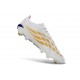 Tacos de Futbol adidas Predator Elite L FG Blanco Dorado