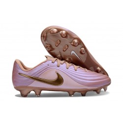 Tacos Nike Tiempo Maestro Elite FG Bronce Rojo Mtlc Dorado Rosa Mtlc