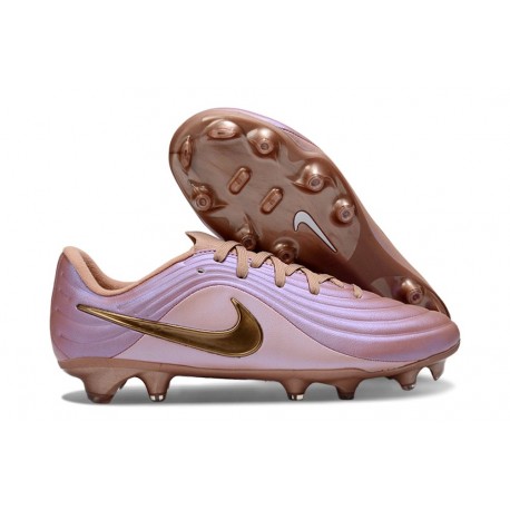 Tacos Nike Tiempo Maestro Elite FG Bronce Rojo Mtlc Dorado Rosa Mtlc
