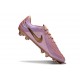 Tacos Nike Tiempo Maestro Elite FG Bronce Rojo Mtlc Dorado Rosa Mtlc
