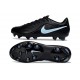 Tacos de Futbol Nike Tiempo Maestro Elite FG Negro Azul Hielo