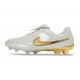 Tacos de Futbol Nike Tiempo Maestro Elite FG Blanco Dorado