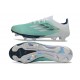 Zapatillas de Fútbol Adidas F50+ FG Verde Plateada
