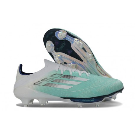 Zapatillas de Fútbol Adidas F50+ FG Verde Plateada