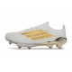 Zapatillas de Fútbol Adidas F50+ FG Blanco Dorada