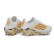 Zapatillas de Fútbol Adidas F50+ FG Blanco Dorada