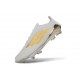 Zapatillas de Fútbol Adidas F50+ FG Blanco Dorada