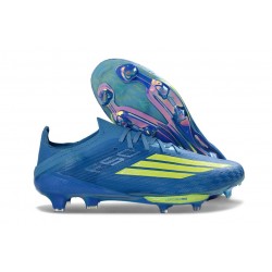 Zapatillas de Fútbol Adidas F50+ FG Azul Amarillo