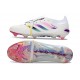 Bota de Fútbol adidas Predator 26 Elite FT FG Blanco Rosa