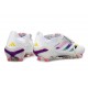 Bota de Fútbol adidas Predator 26 Elite FT FG Blanco Rosa