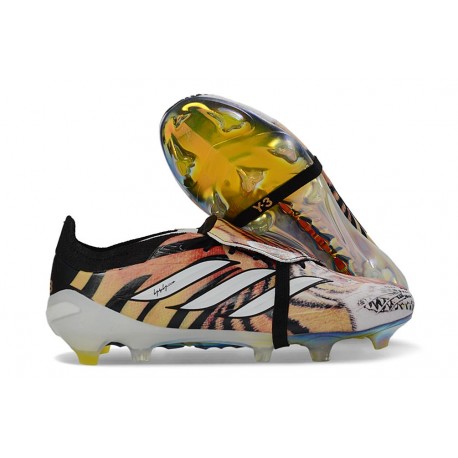 Botas de Fútbol Y-3 adidas - Suela Holográfica y Estampado de Tigre Premium