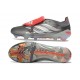 adidas Predator 26 Elite FT FG Hierro Met. Ftwr Blanco Rojo Lúcido