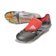 adidas Predator 26 Elite FT FG Hierro Met. Ftwr Blanco Rojo Lúcido