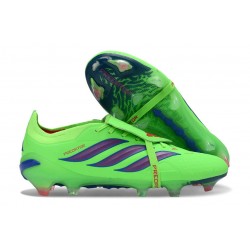 Bota de Fútbol adidas Predator 26 Elite FT FG Verde Violeta