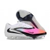 Zapatos de Fútbol Nike Phantom 6 Low Elite FG Blanco Rosa Negro