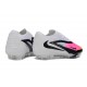 Zapatos de Fútbol Nike Phantom 6 Low Elite FG Blanco Rosa Negro