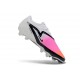 Zapatos de Fútbol Nike Phantom 6 Low Elite FG Blanco Rosa Negro