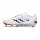 Tacos de Futbol adidas Predator Elite L FG Blanco Rosa