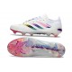 Tacos de Futbol adidas Predator Elite L FG Blanco Rosa