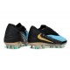 Zapatos de Fútbol Nike Phantom 6 Low Elite FG Azul Dorado Negro