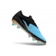 Zapatos de Fútbol Nike Phantom 6 Low Elite FG Azul Dorado Negro