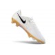 Zapatillas de Fútbol Nike Mercurial Vapor 17 Elite FG Blanco Negro Dorada