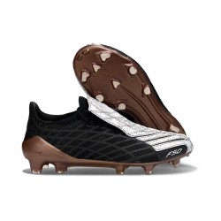 Zapatos adidas F50 Elite FG Spider Negro Blanco Dorado