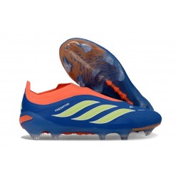 Zapatillas de Fútbol adidas Predator Elite LL FG Azul Amarillo Naranja
