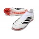 Zapatillas de Fútbol adidas Predator Elite LL FG Blanco Negro Rojo